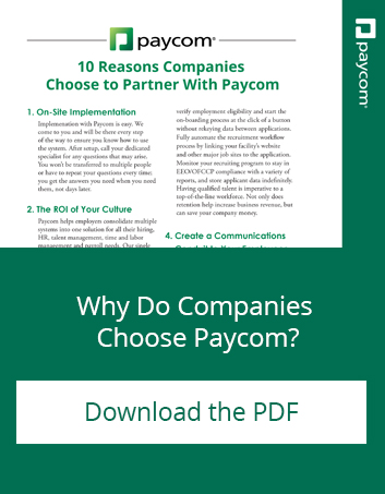 Paycom Reviews | Top Rated Payroll Services | Paycom