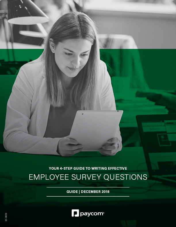 Your 4 Step Guide To Writing Effective Employee Survey Questions