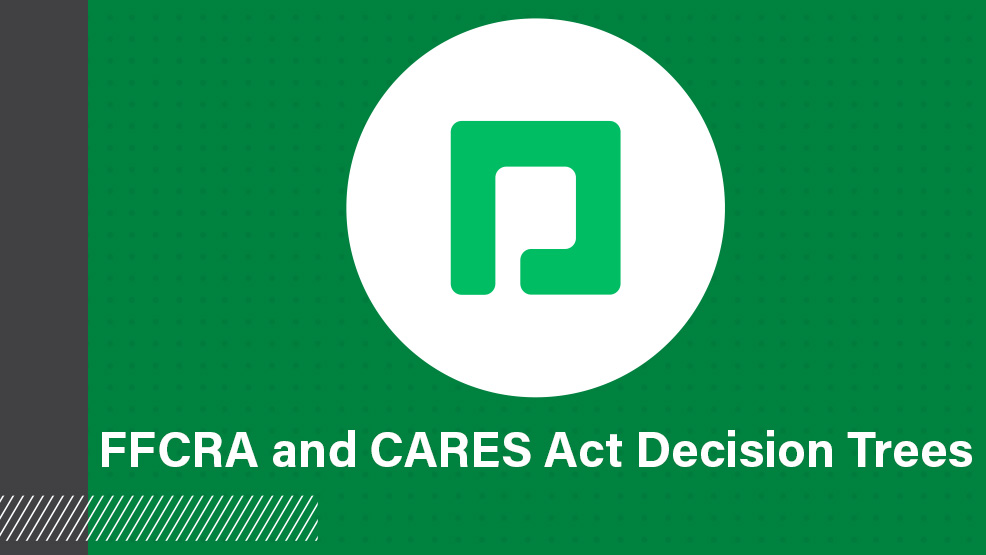 FFCRA and CARES Act Decision Trees