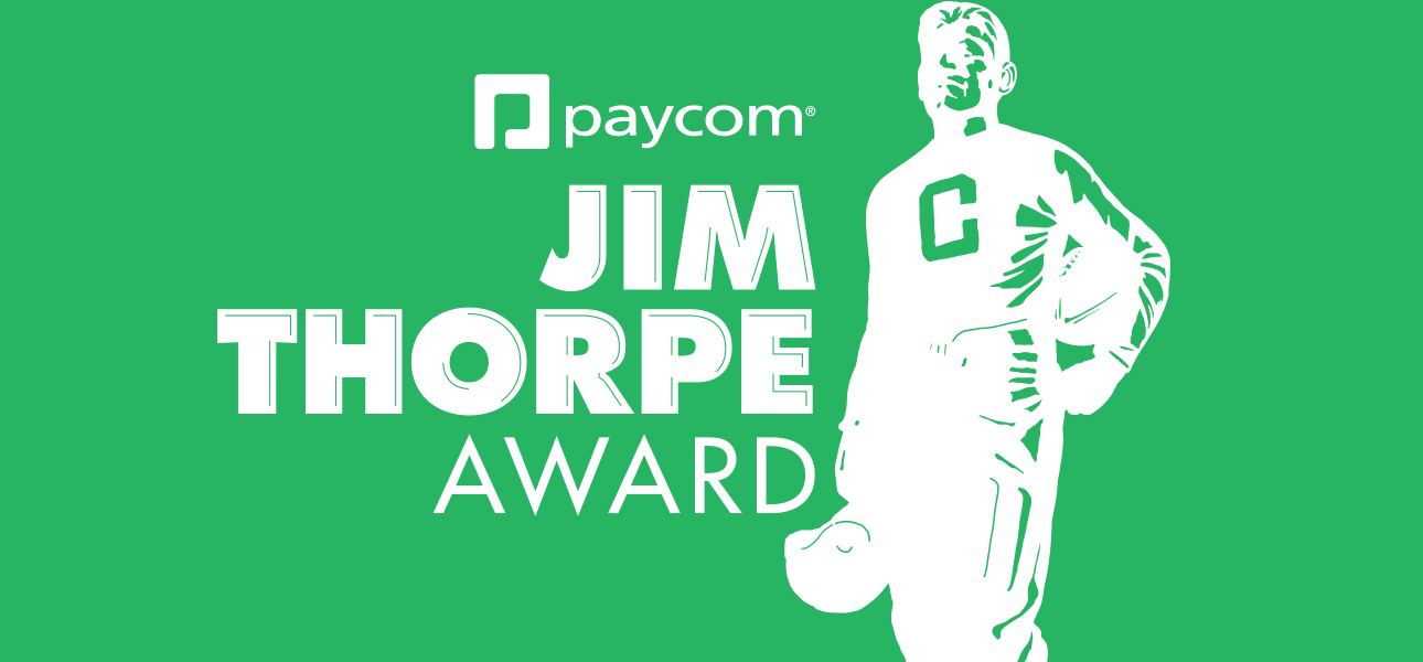 to Sponsor the Jim Thorpe Award, the award for the best