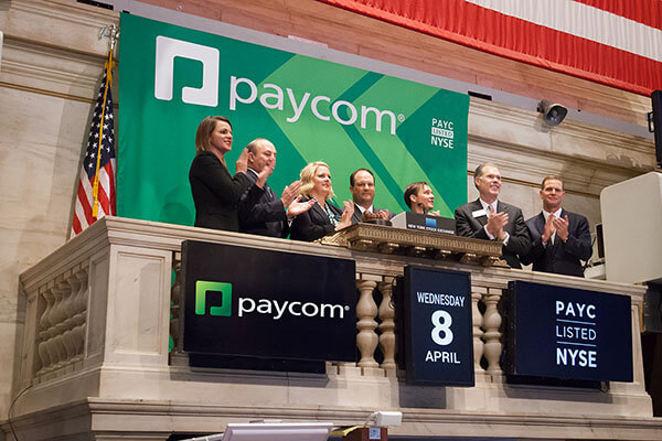Paycom Going Public, Ringing The Bell at the NYSE